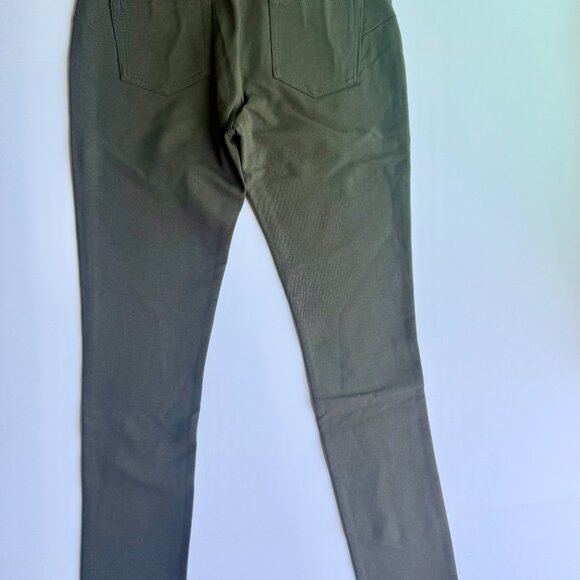 NWT GBG Guess Deep Olive Green Knit Skinny Pants Medium $45 - Picture 3 of 5